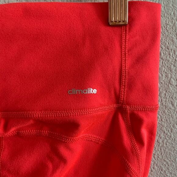 Adidas Climalite Active Tights Pants Pink Workout Gym Athleisure Sports Small - Picture 4 of 8